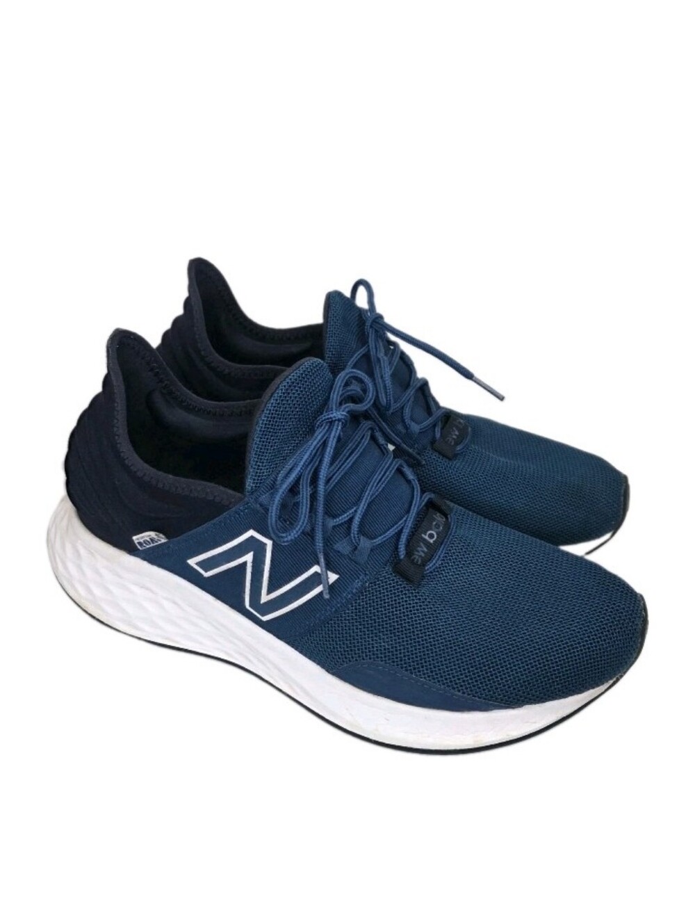 New Balance Fresh Foam Roav Running Shoe Mens Size 11 Navy Blue /Rogue Wave
